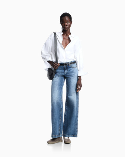 J14 regular fit jeans in denim armani jeans