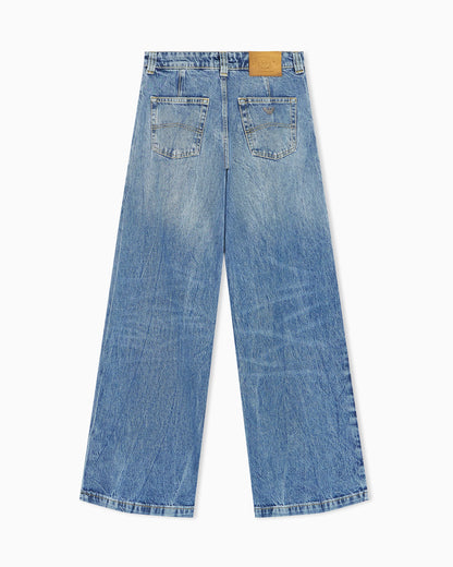 J14 regular fit jeans in denim armani jeans