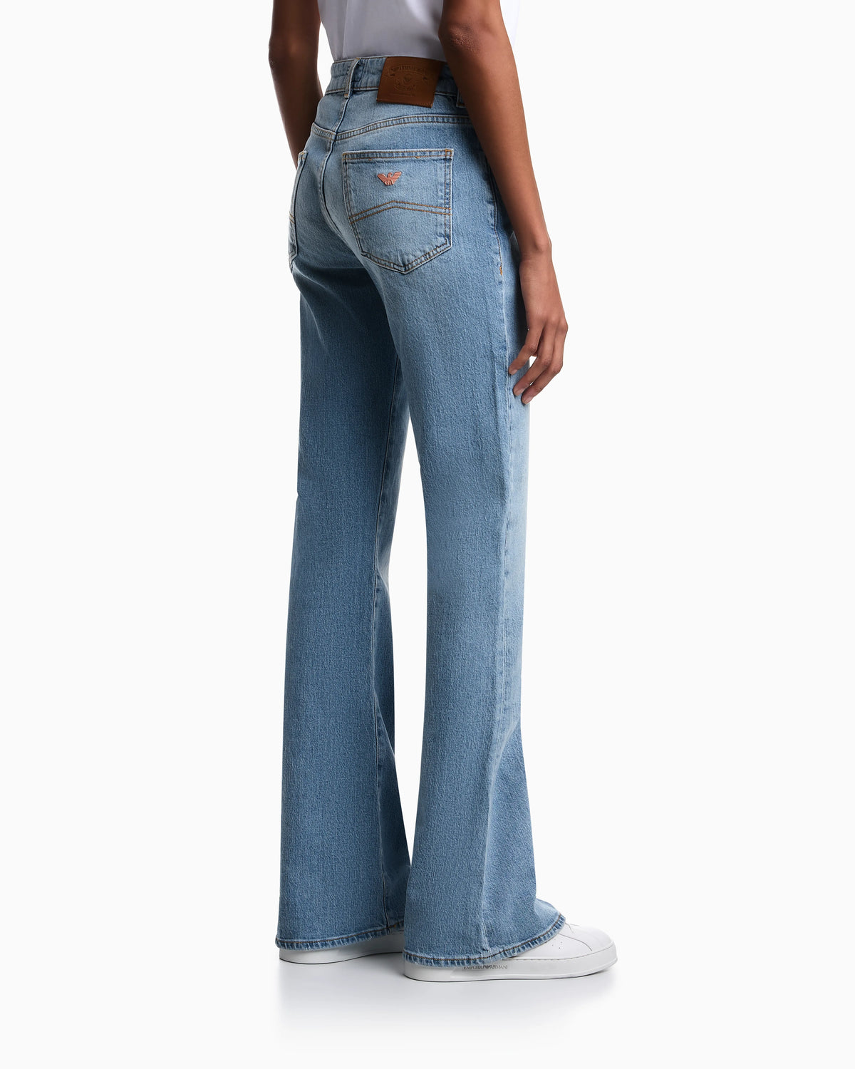Jeans J7J bootcut fit in stretch denim Armani Jeans