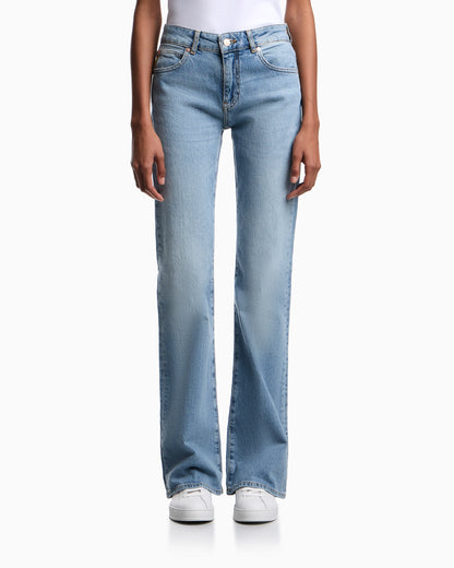 Jeans J7J bootcut fit in stretch denim Armani Jeans