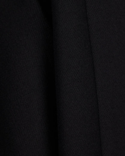 Blazer in wool blend with metallic studs and rounded collar