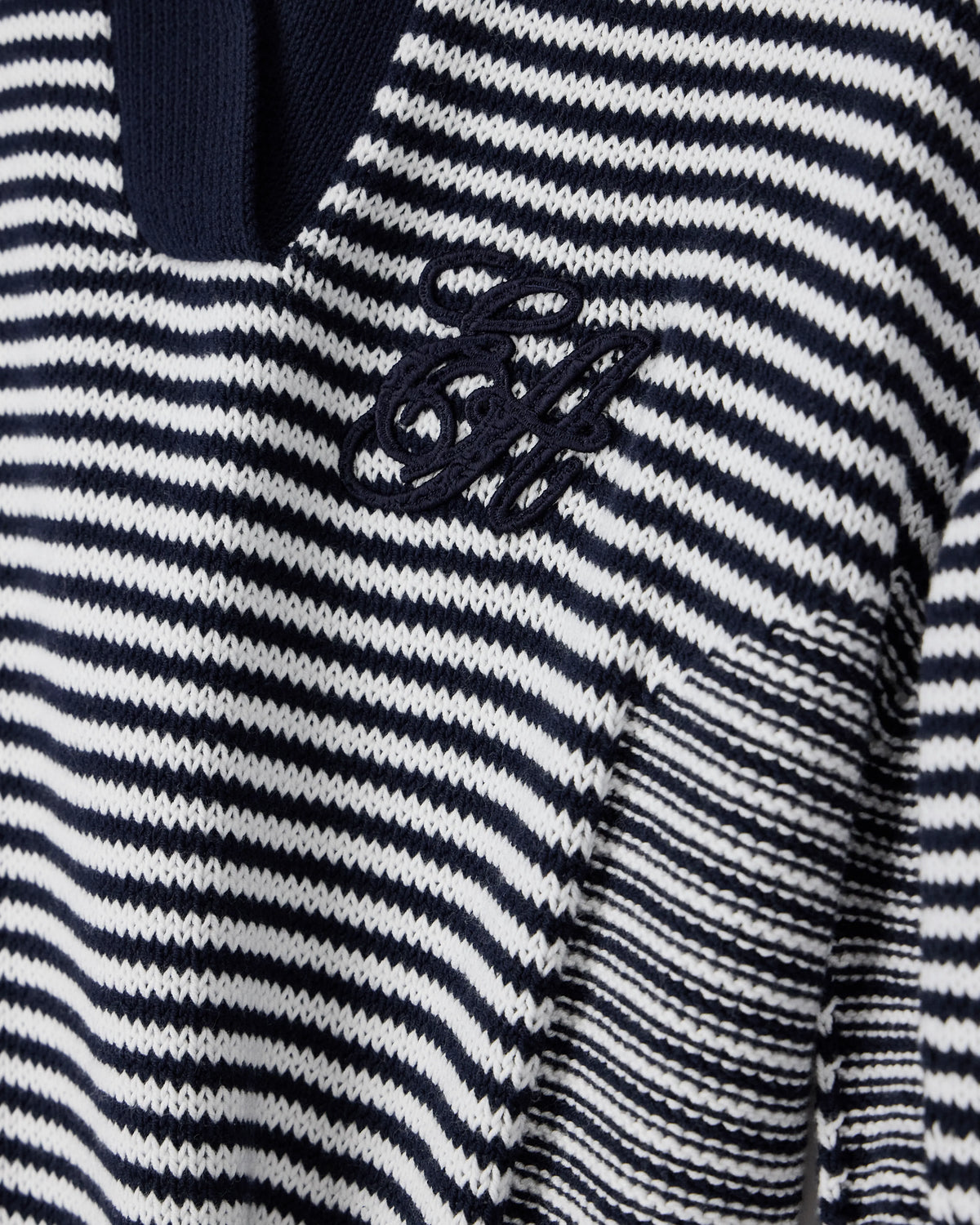 Striped polo collar shirt Signature Capsule