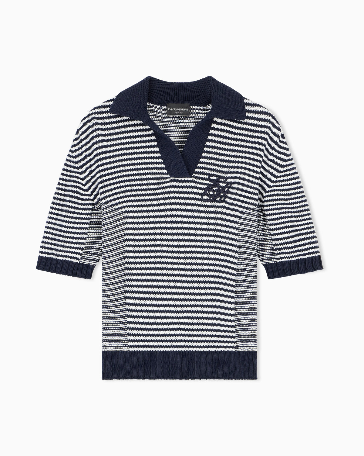 Striped polo collar shirt Signature Capsule