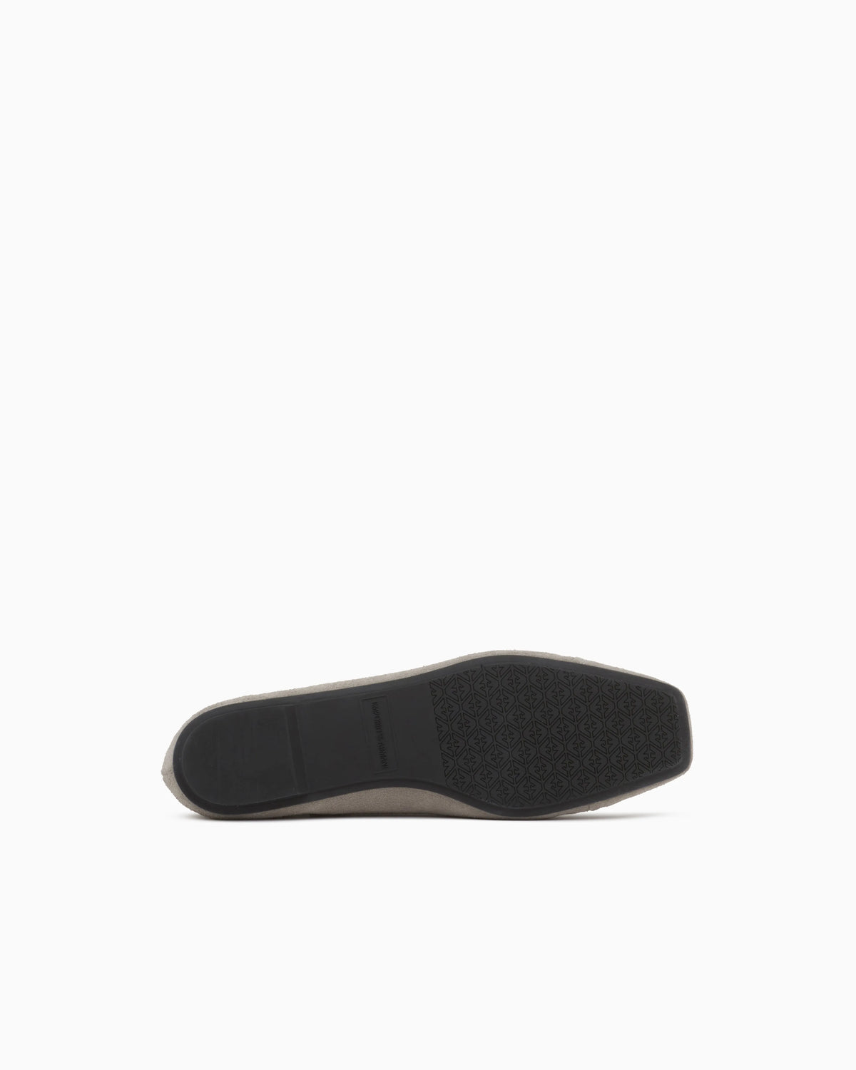 Lace-up ballet flats in suede with leather lining