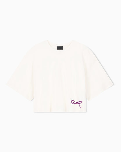 Oversized T-shirt in Supima cotton jersey