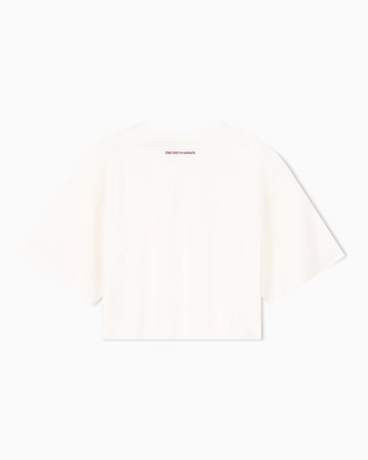 Oversized T-shirt in Supima cotton jersey