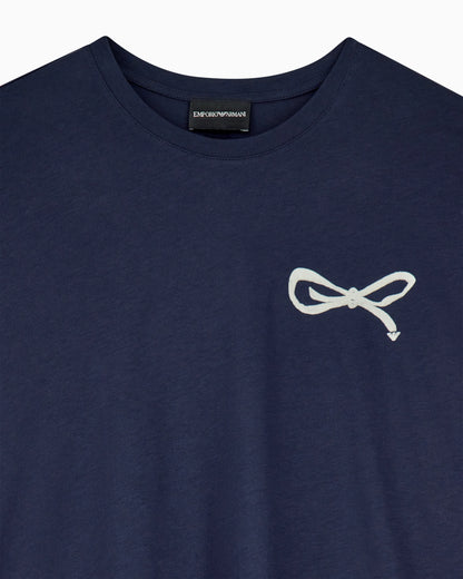 Oversized T-shirt in Supima cotton jersey