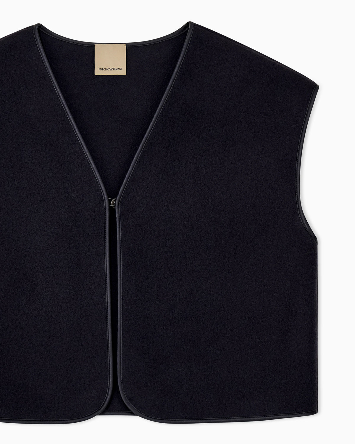 Vest in virgin wool cloth Boteh Capsule