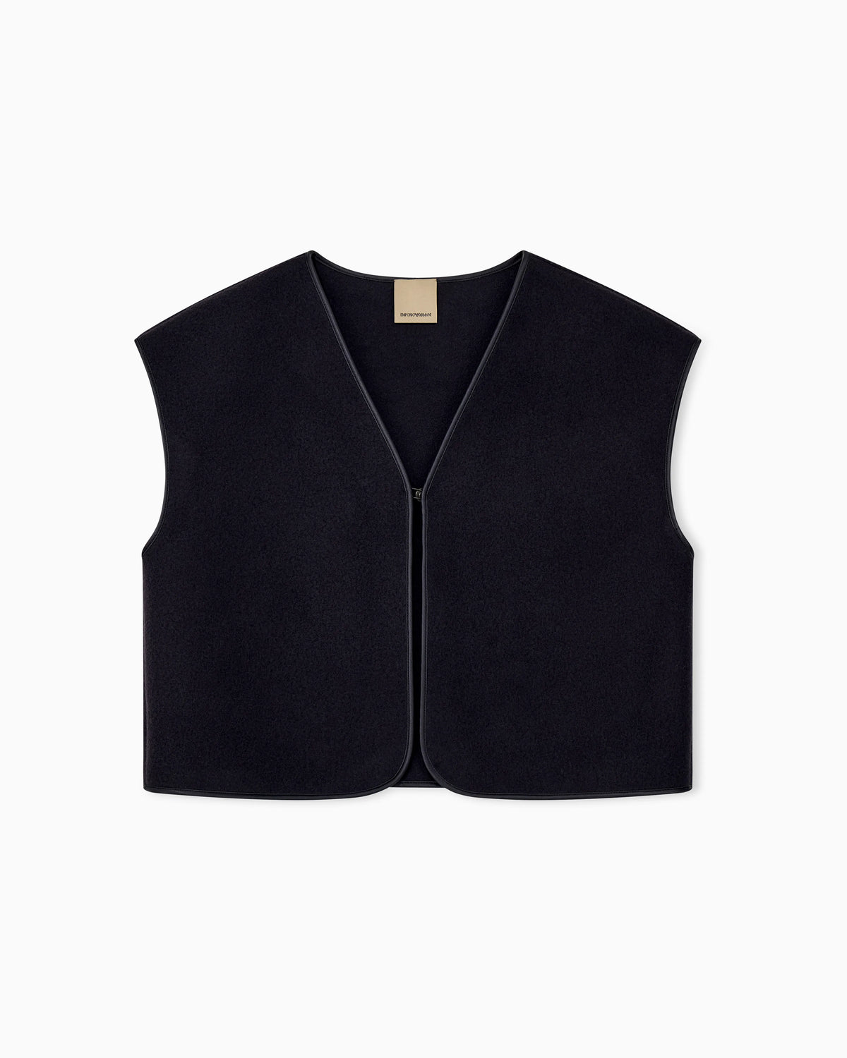 Vest in virgin wool cloth Boteh Capsule