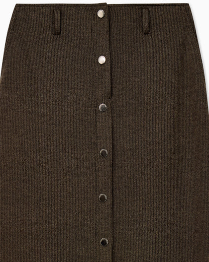 Long knit skirt Boteh Capsule