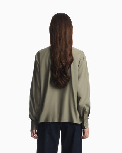 Scarf collar shirt Boteh Capsule