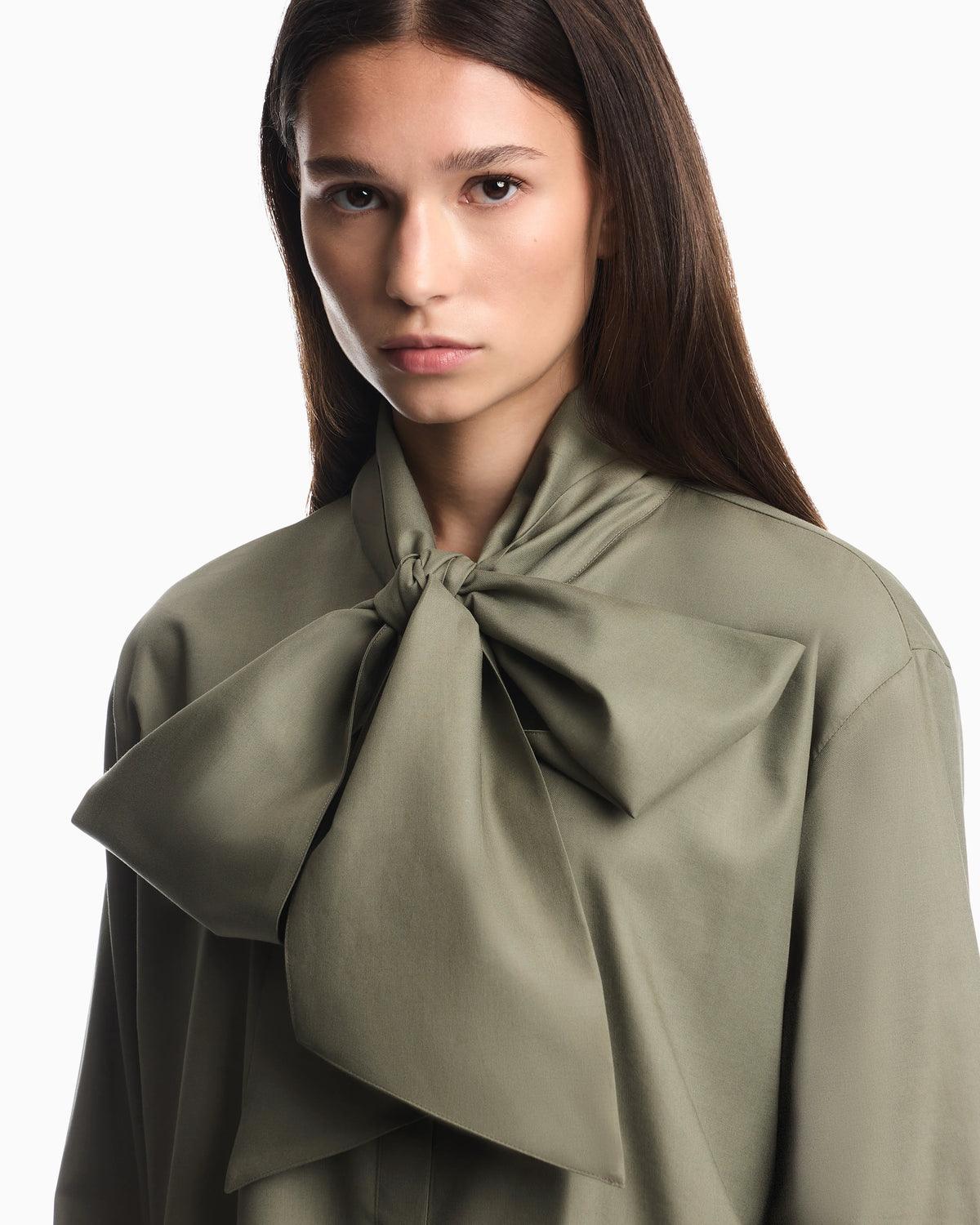 Scarf collar shirt Boteh Capsule