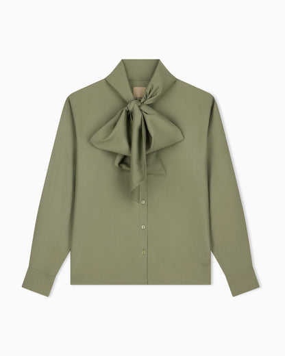 Scarf collar shirt Boteh Capsule