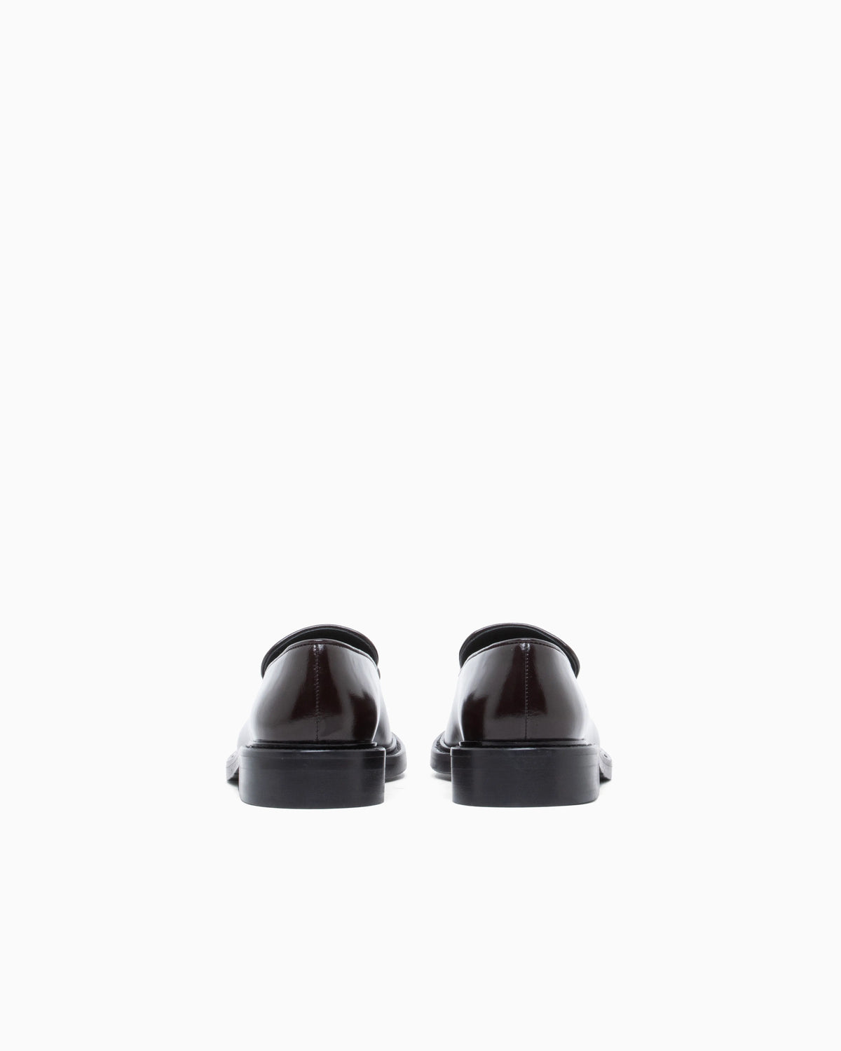 Shiny leather loafers with tassels Signature Capsule