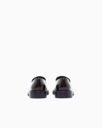 Shiny leather loafers with tassels Signature Capsule