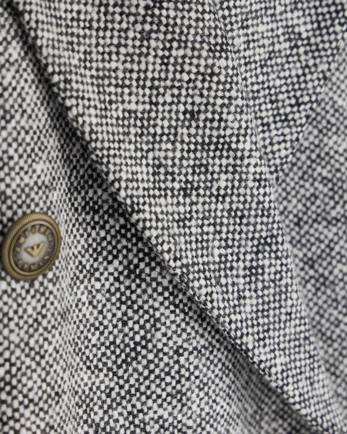 Tweed double-breasted blazer