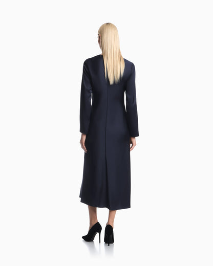 Dress in techno twill