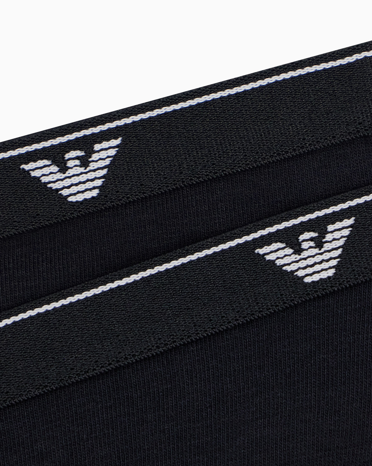2-pack Brazilian briefs in cotton jersey with logo band