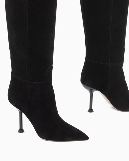 Suede heeled boots Boteh Capsule