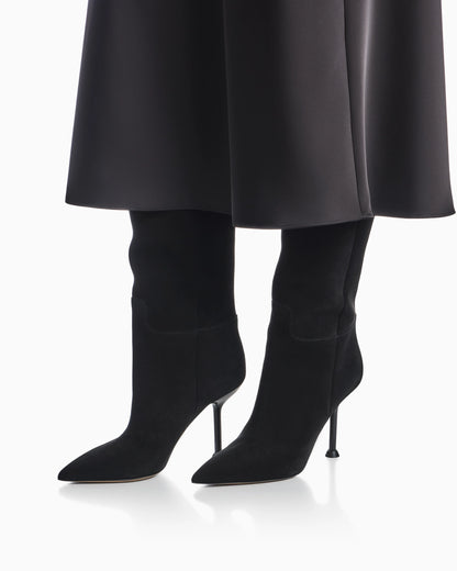 Suede heeled boots Boteh Capsule