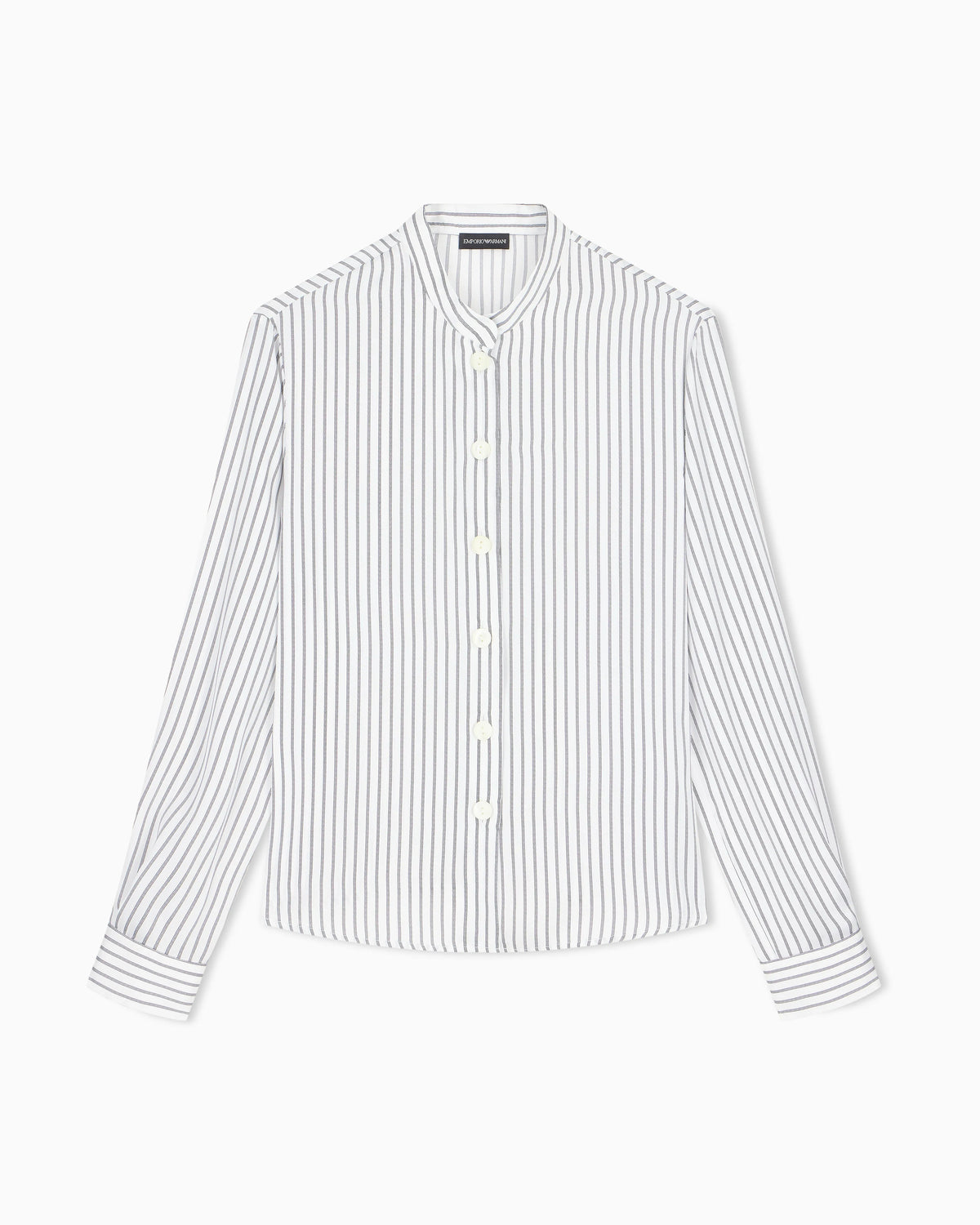 Striped jacquard shirt