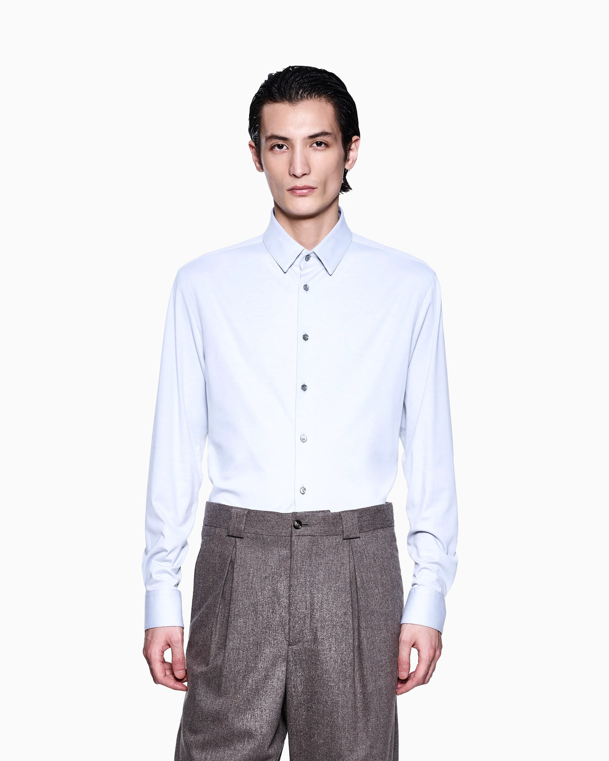 Classic Stretch Button-Down
