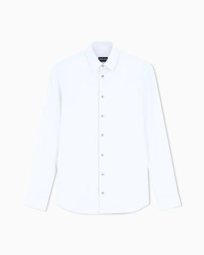 Classic Stretch Button-Down