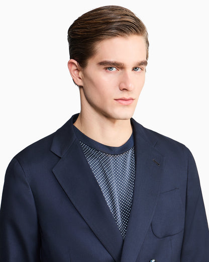 Upton Line double-breasted jacket in cashmere
