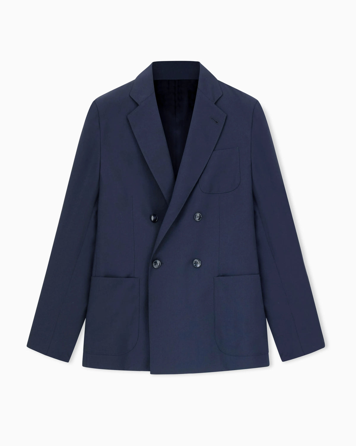 Upton Line double-breasted jacket in cashmere