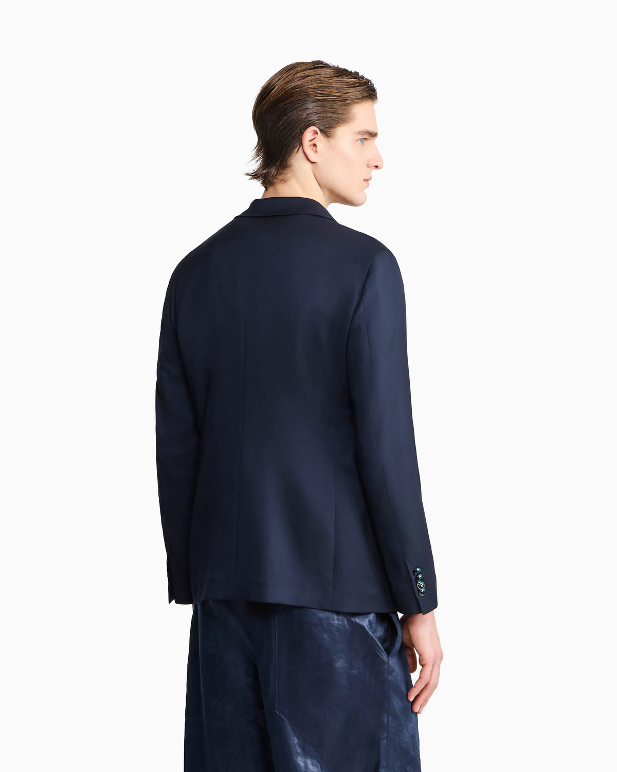 Upton Line double-breasted jacket in cashmere