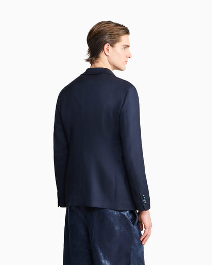 Upton Line double-breasted jacket in cashmere