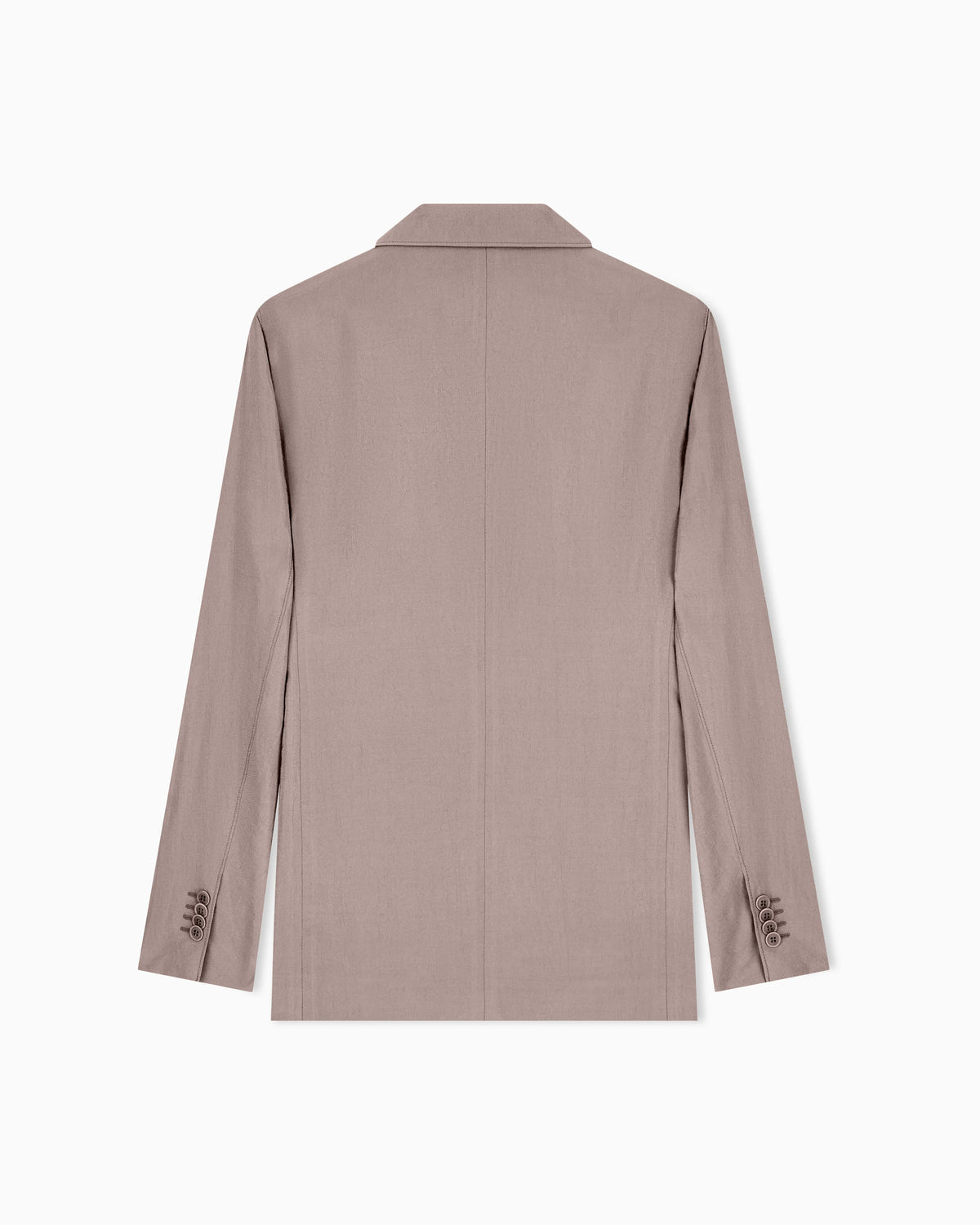 Upton single-breasted blazer in washed silk with two buttons