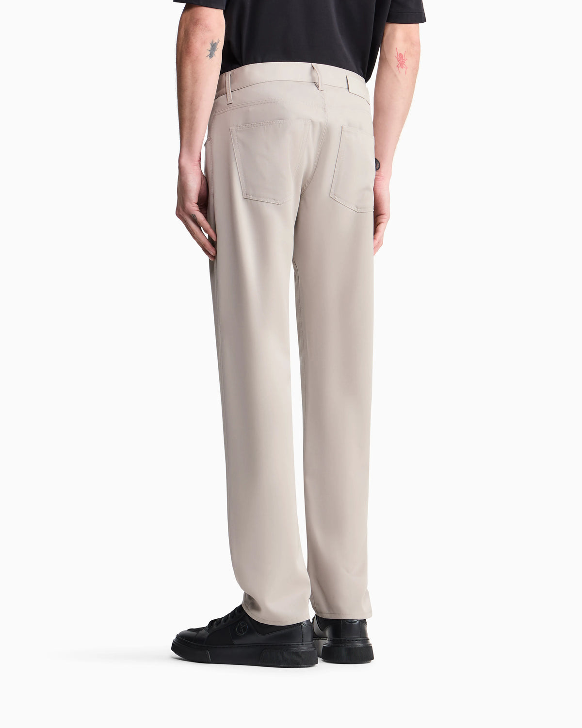 Five-pocket trousers in lightweight virgin wool