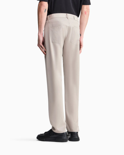 Five-pocket trousers in lightweight virgin wool