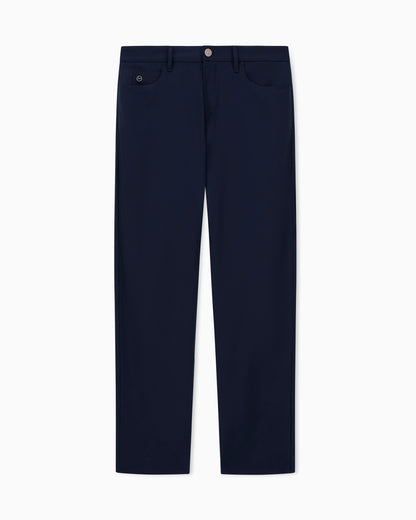 Five-pocket trousers in lightweight virgin wool