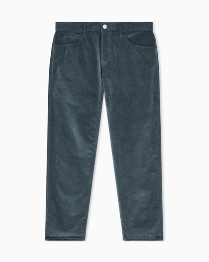 Five-pocket corduroy trousers in a cashmere blend