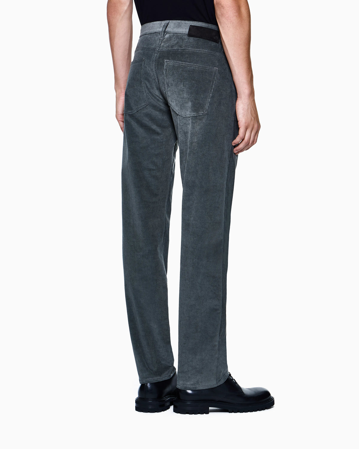 Five-pocket corduroy trousers in a cashmere blend