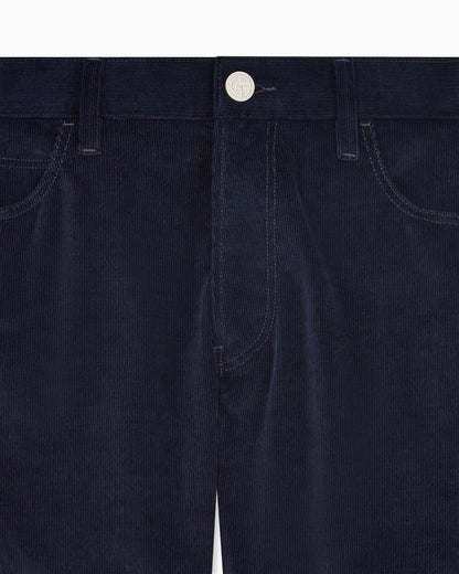 Five-pocket corduroy trousers in a cashmere blend