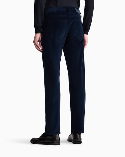 Five-pocket corduroy trousers in a cashmere blend