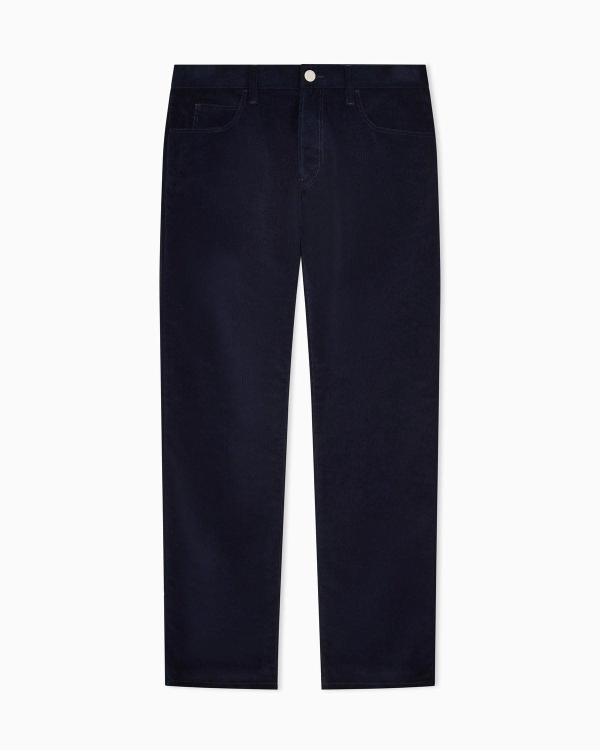 Five-pocket corduroy trousers in a cashmere blend