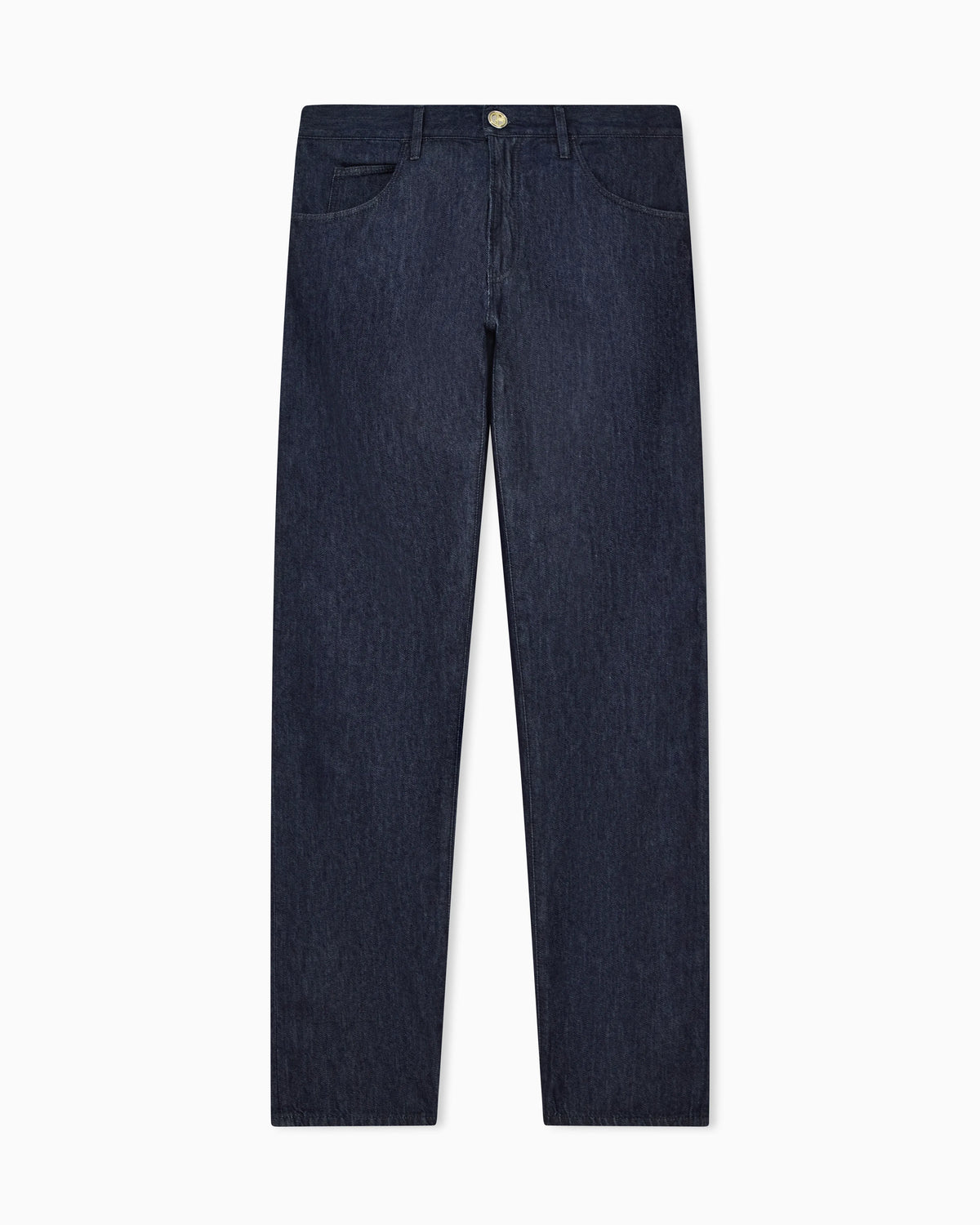 Regular-fit five-pocket trousers in silk and luxury cotton twill