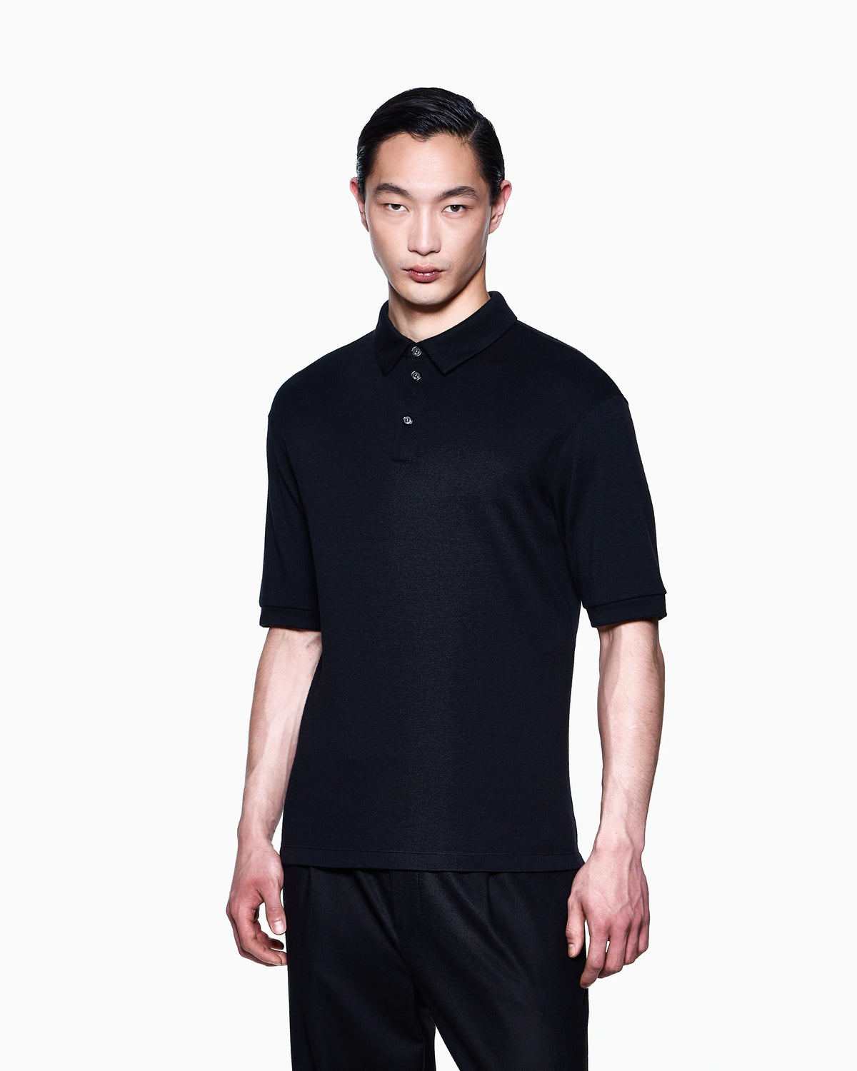Polo shirt Cashmere pure interlock
