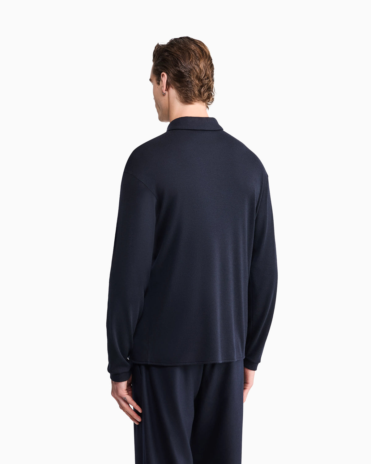 Shirt Cashmere interlock jersey regular fit