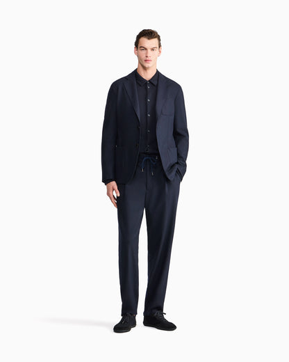 Shirt Cashmere interlock jersey regular fit