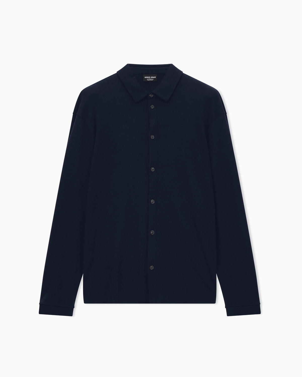 Shirt Cashmere interlock jersey regular fit