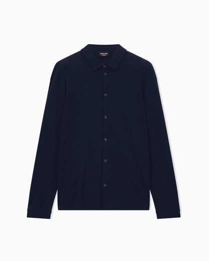 Shirt Cashmere interlock jersey regular fit
