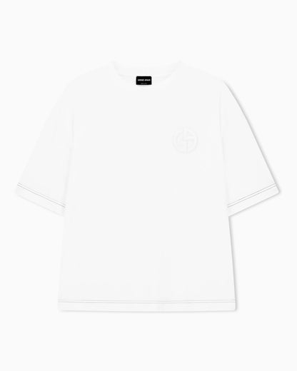 Cotton-interlock T-shirt Denim Collection