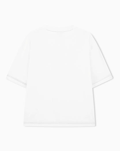Cotton-interlock T-shirt Denim Collection