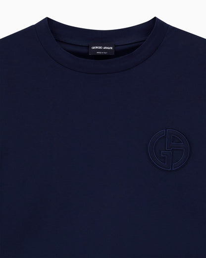 Cotton-interlock T-shirt Denim Collection