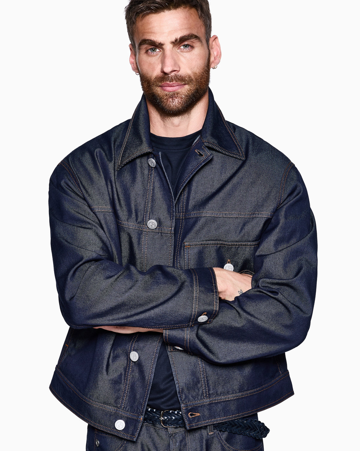 Cotton-interlock T-shirt Denim Collection